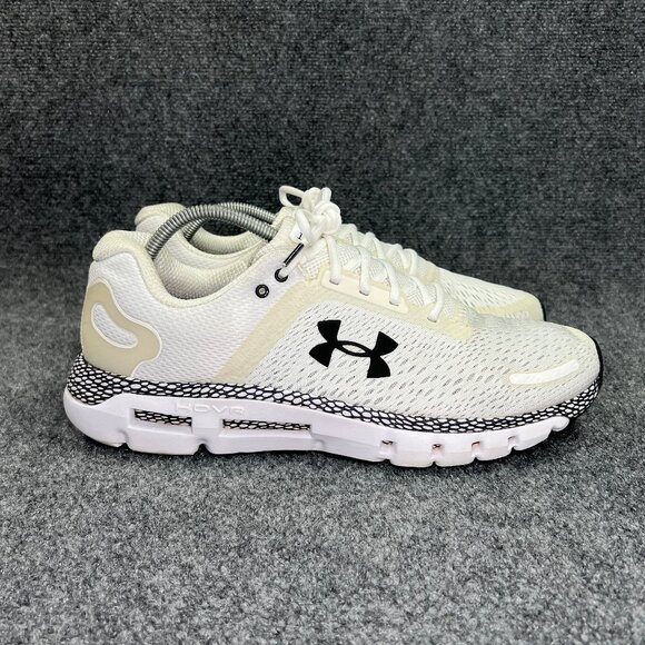 Under Armour HOVR Infinite 2 Running Shoes Men's Size 14 White Athletic Training - Picture 1 of 12